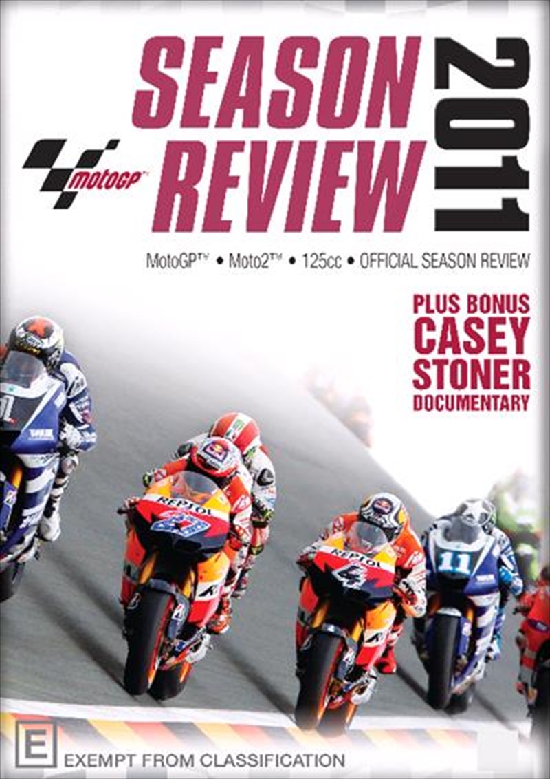 MotoGP - 2011 Official Season Review - 250/125 CC/Product Detail/Sport