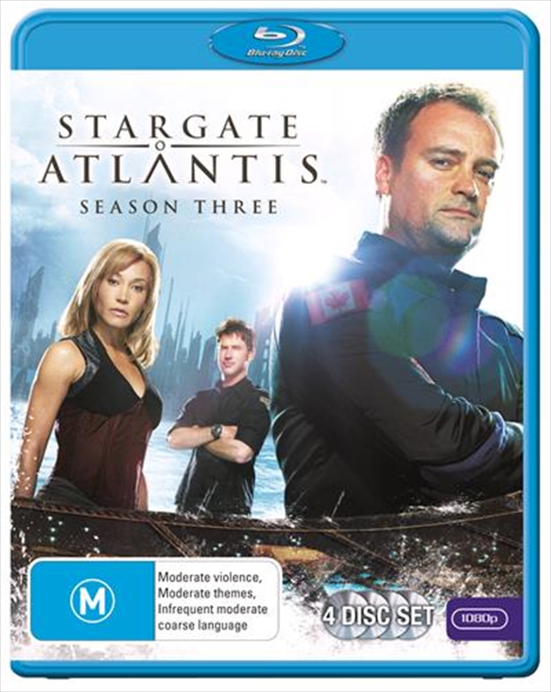 Buy Stargate Atlantis Season 3 on Blu Ray Sanity