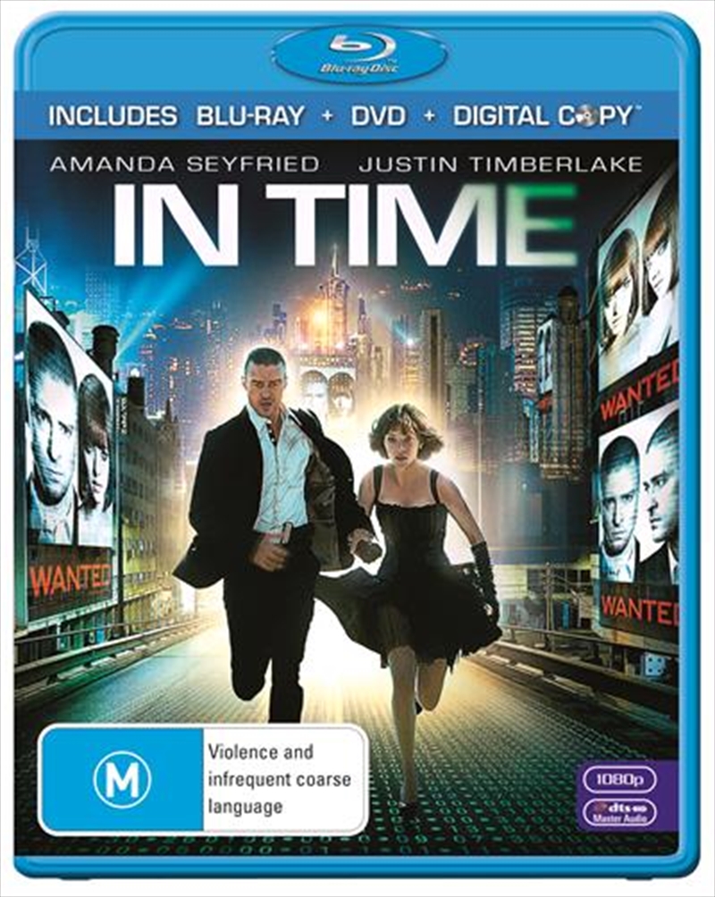 In Time  Blu-ray + DVD + Digital Copy/Product Detail/Sci-Fi
