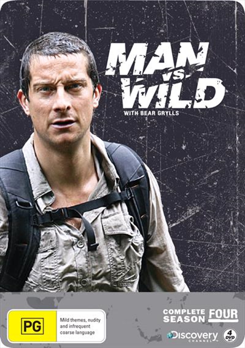Man Vs Wild - Season 4 - Limited Edition  Metal Pack/Product Detail/Discovery Channel