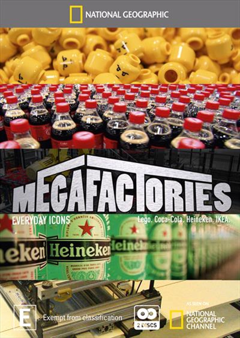 National Geographic: Megafactories: Everyday Icons/Product Detail/Documentary
