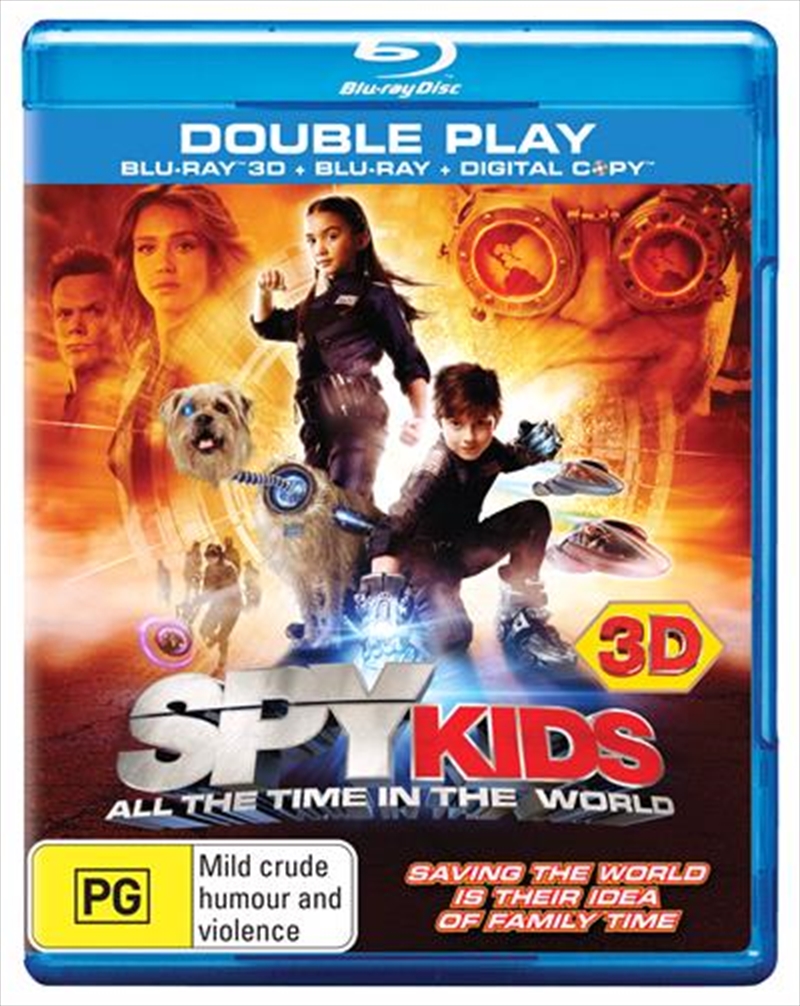 Spy Kids 4 - All The Time In The World  3D + 2D Blu-ray + Digital Copy/Product Detail/Movies on DVD, Blu-ray & 4K