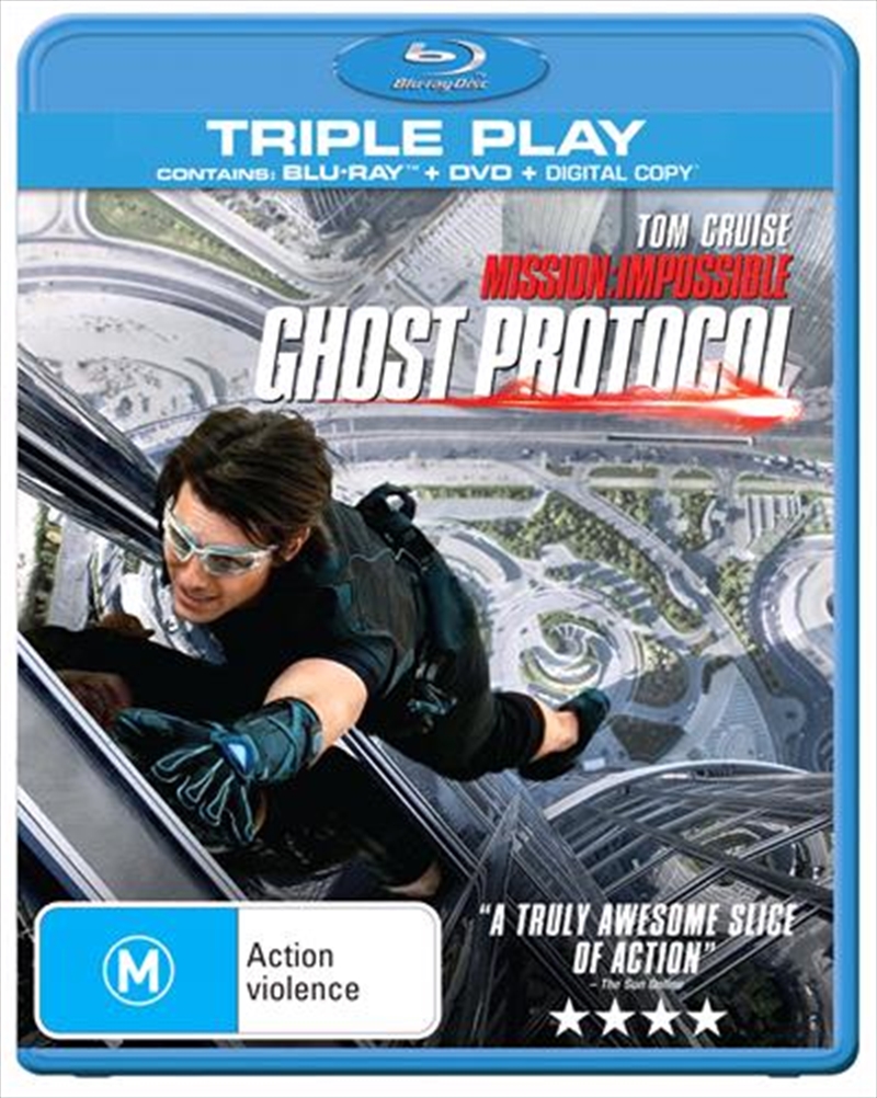 Mission Impossible - Ghost Protocol  Blu-ray + DVD + Digital Copy/Product Detail/Action