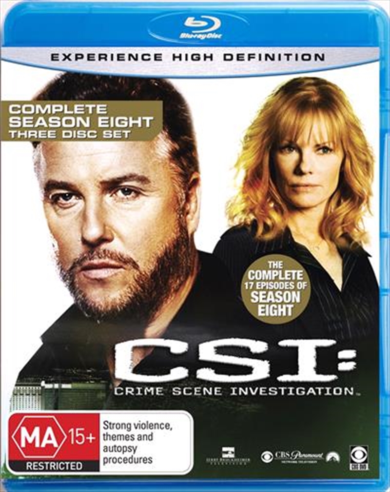 CSI- Crime Scene Investigation - Complete Series 08/Product Detail/Drama
