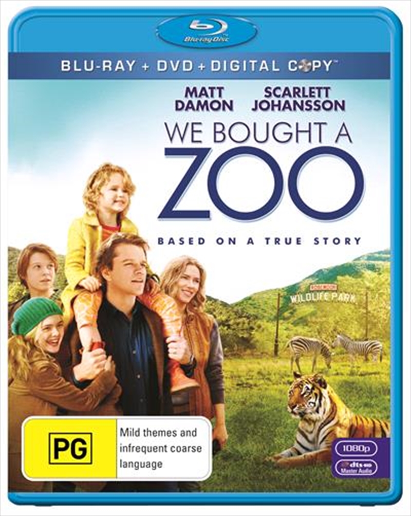 We Bought A Zoo  Blu-ray + DVD + Digital Copy/Product Detail/Drama