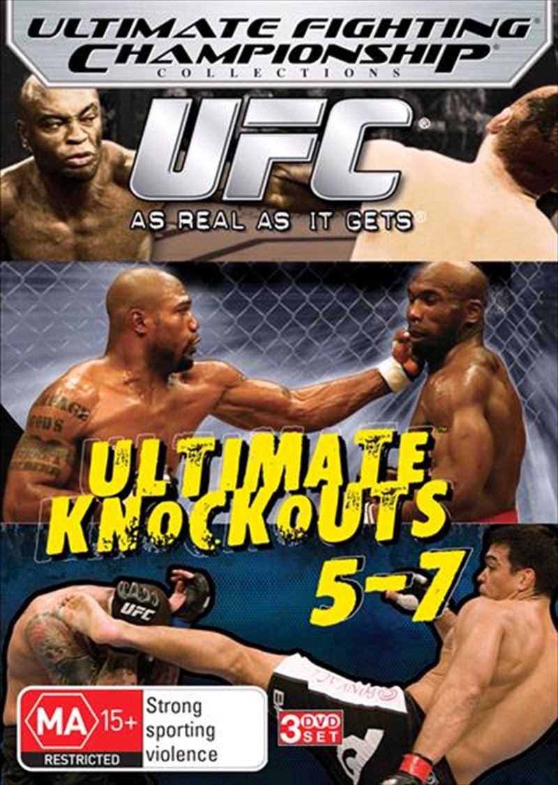 UFC: Ultimate Knockouts 5-7  Boxset/Product Detail/Sport