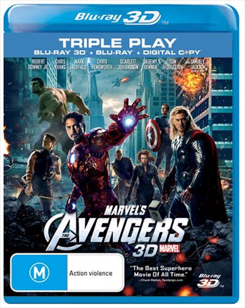 Avengers  3D + 2D Blu-ray + Digital Copy, The/Product Detail/Movies on DVD, Blu-ray & 4K
