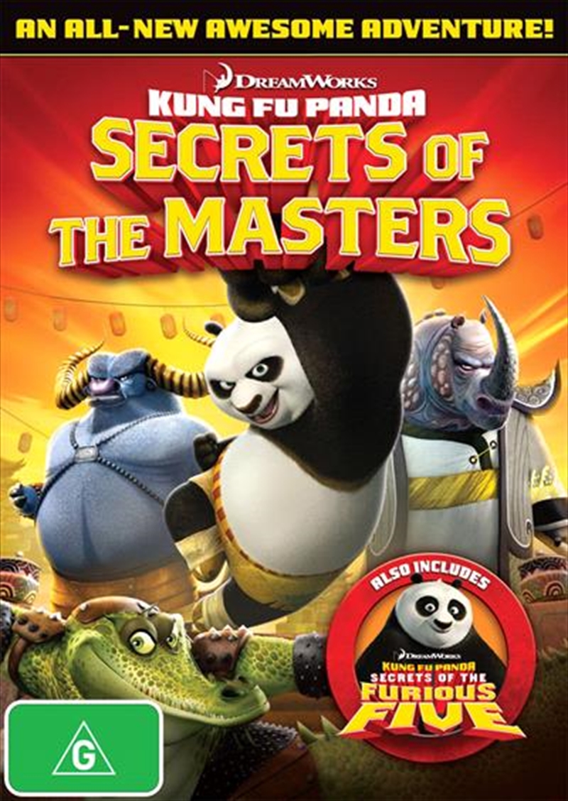 Kung Fu Panda - Secrets Of The Masters / Secrets Of The Furious Five/Product Detail/Animated