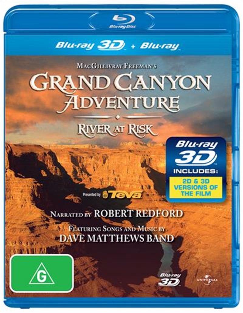 Imax - Grand Canyon Adventure - River At Risk  3D Blu-ray/Product Detail/Movies on DVD, Blu-ray & 4K
