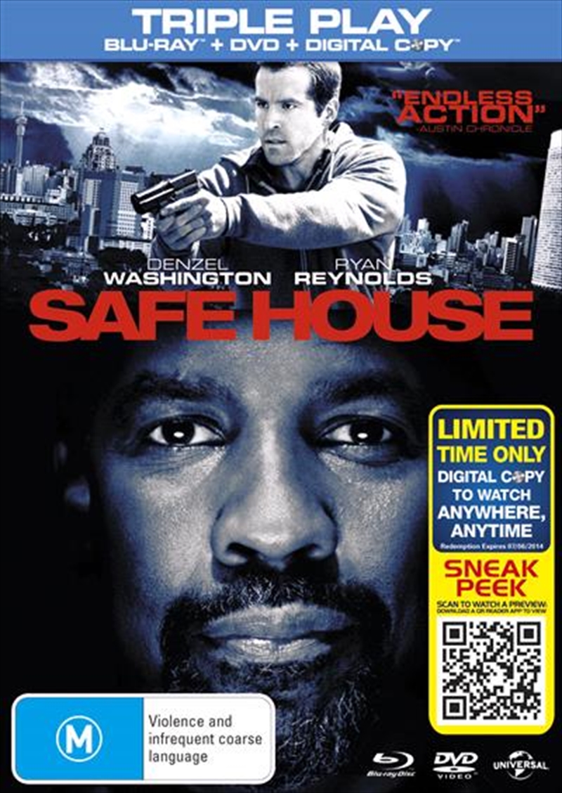 Safe House  Blu-ray + DVD + Digital Copy/Product Detail/Action