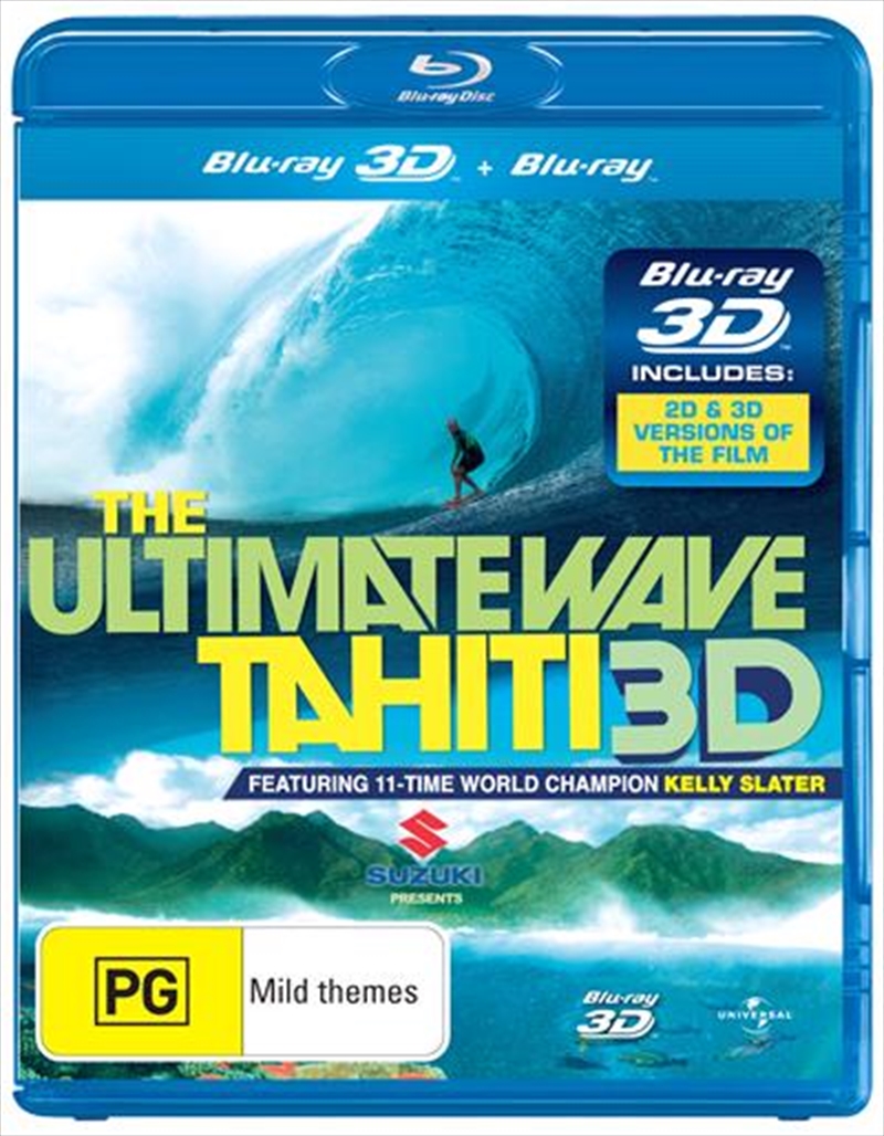 Imax: The Ultimate Wave Tahiti (3D Blu-ray)/Product Detail/Movies on DVD, Blu-ray & 4K