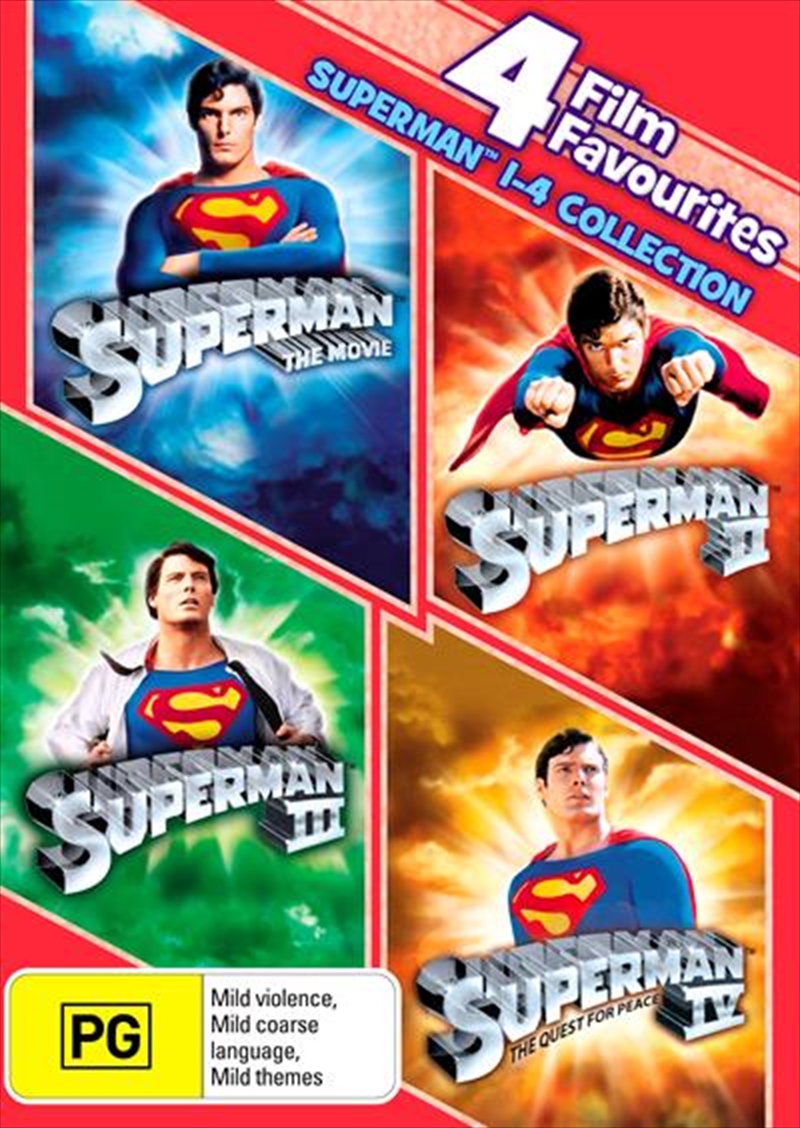 Superman - The Movie / Superman II / Superman III- Deluxe Edition / Superman IV- Deluxe Edition  4/Product Detail/Action