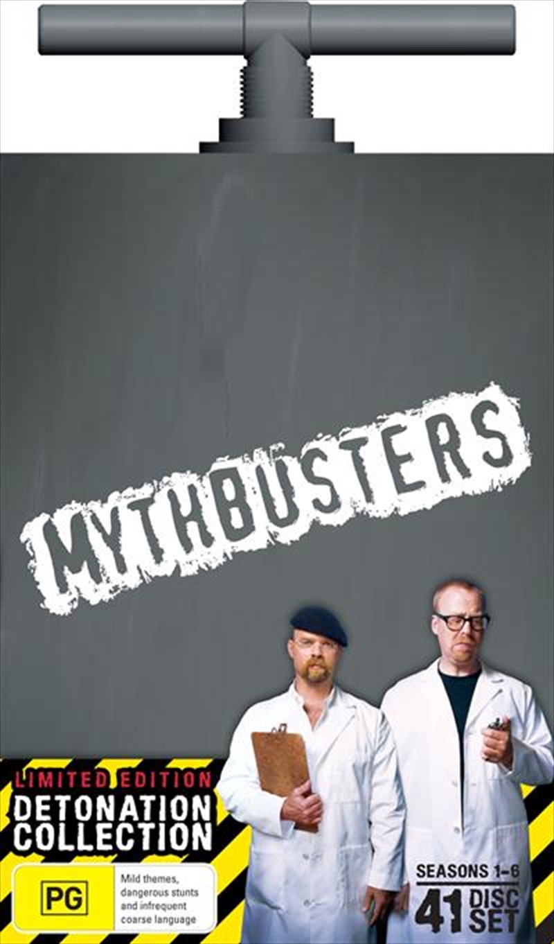 Mythbusters - Season 1-6 - Limited Edition  Boxset - Detonator Collection/Product Detail/Discovery Channel