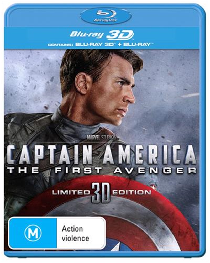 Captain America - The First Avenger  3D + 2D Blu-ray/Product Detail/Movies on DVD, Blu-ray & 4K