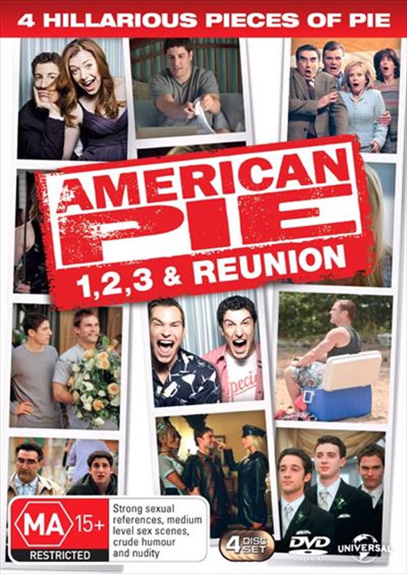 American Pie Quadrilogy - American Pie / American Pie 2 / American Pie - The Wedding / American Pie/Product Detail/Comedy