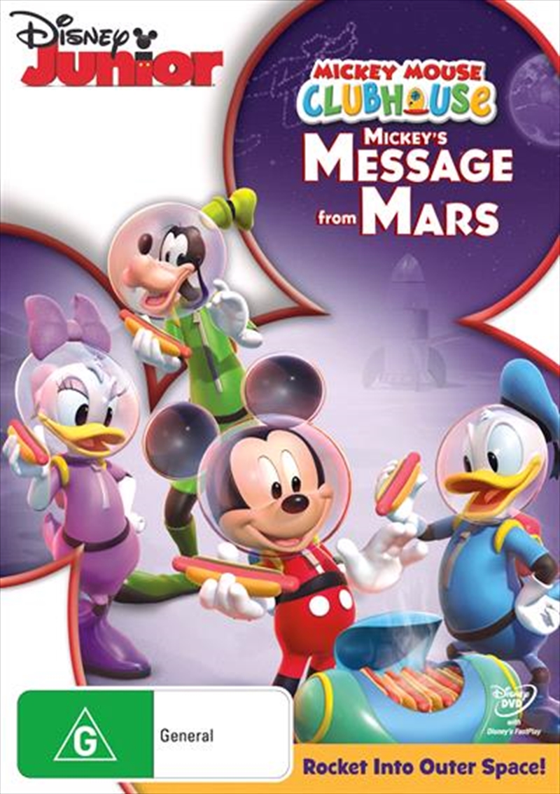 Mickey Mouse Clubhouse - Mickey's Message From Mars | DVD
