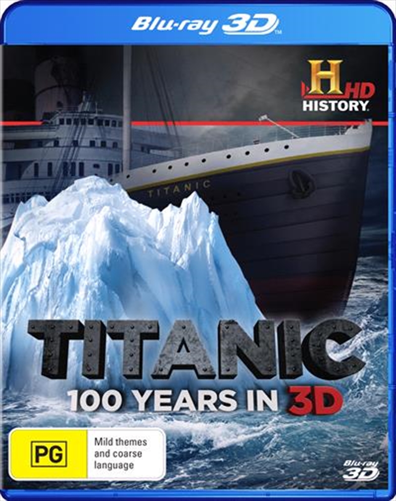 Titanic - 100 Years In 3D  3D Blu-ray/Product Detail/Movies on DVD, Blu-ray & 4K