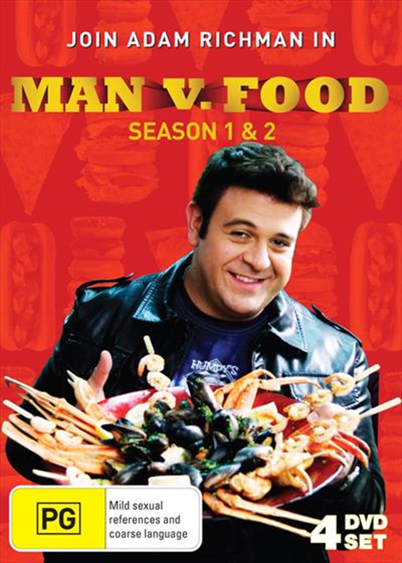 Man Vs Food: Season 1-2 (Boxset)/Product Detail/Reality/Lifestyle