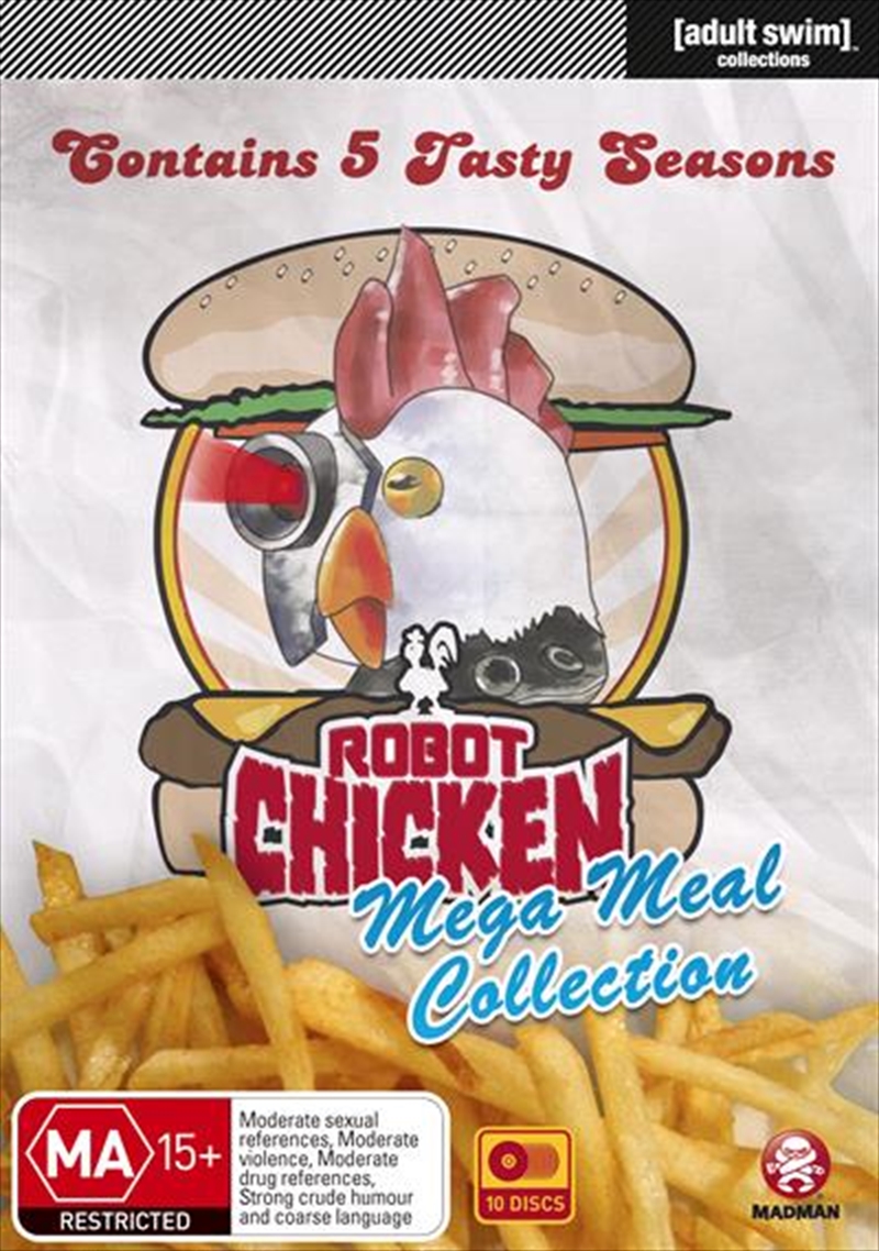 Mujer hermosa Adaptado artillería Buy Robot Chicken - Mega Meal Collection - Season 1-5 Online | Sanity