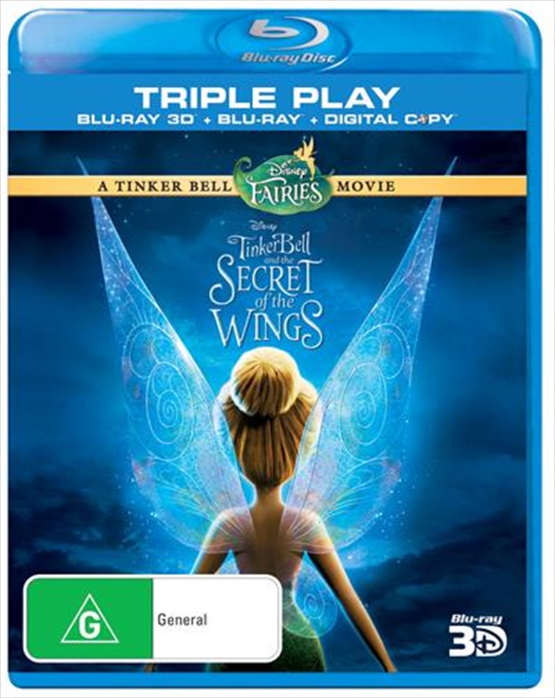 Secret Of The Wings  3D + 2D Blu-ray + Digital Copy/Product Detail/Movies on DVD, Blu-ray & 4K