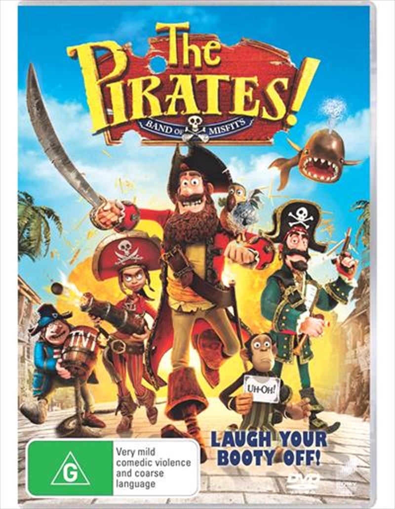 Buy Pirates! Band Of Misfits on DVD Sanity