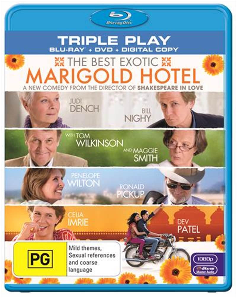 Best Exotic Marigold Hotel  Blu-ray + DVD + Digital Copy, The/Product Detail/Comedy