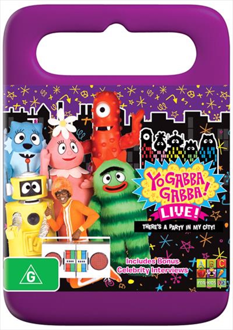 Yo Gabba Gabba! - Live - There's A Party In My City/Product Detail/ABC