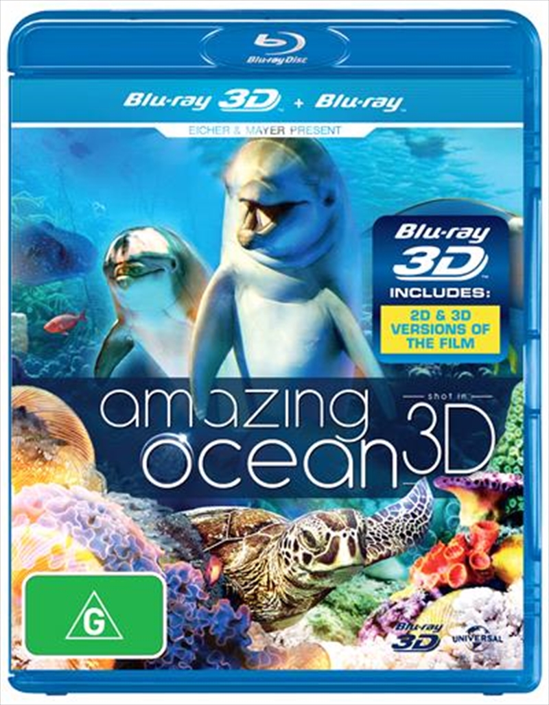 Amazing Ocean  3D Blu-ray/Product Detail/Movies on DVD, Blu-ray & 4K