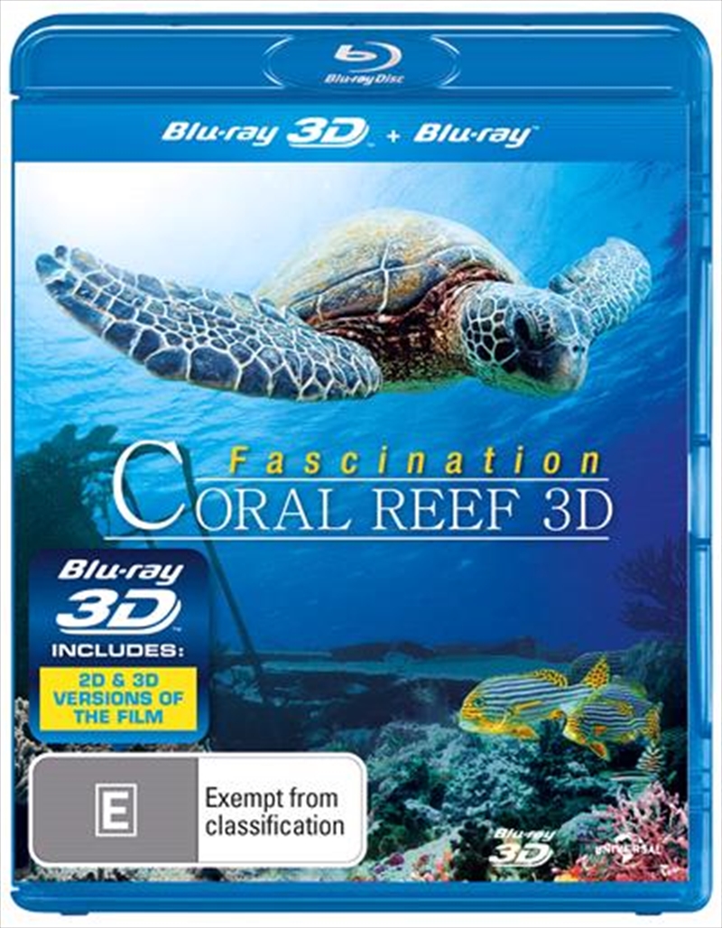 Coral Reef: (3D + 2D Blu-ray)/Product Detail/Documentary
