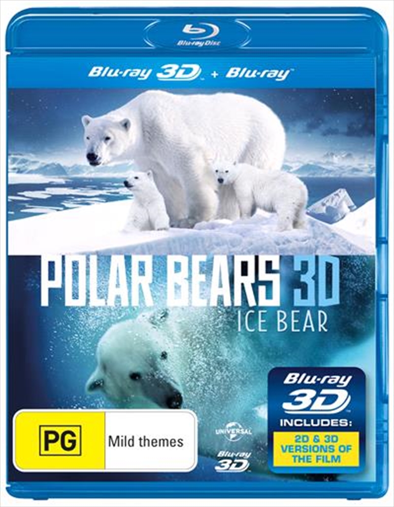 Polar Bears (3D + 2D Blu-ray)/Product Detail/Documentary