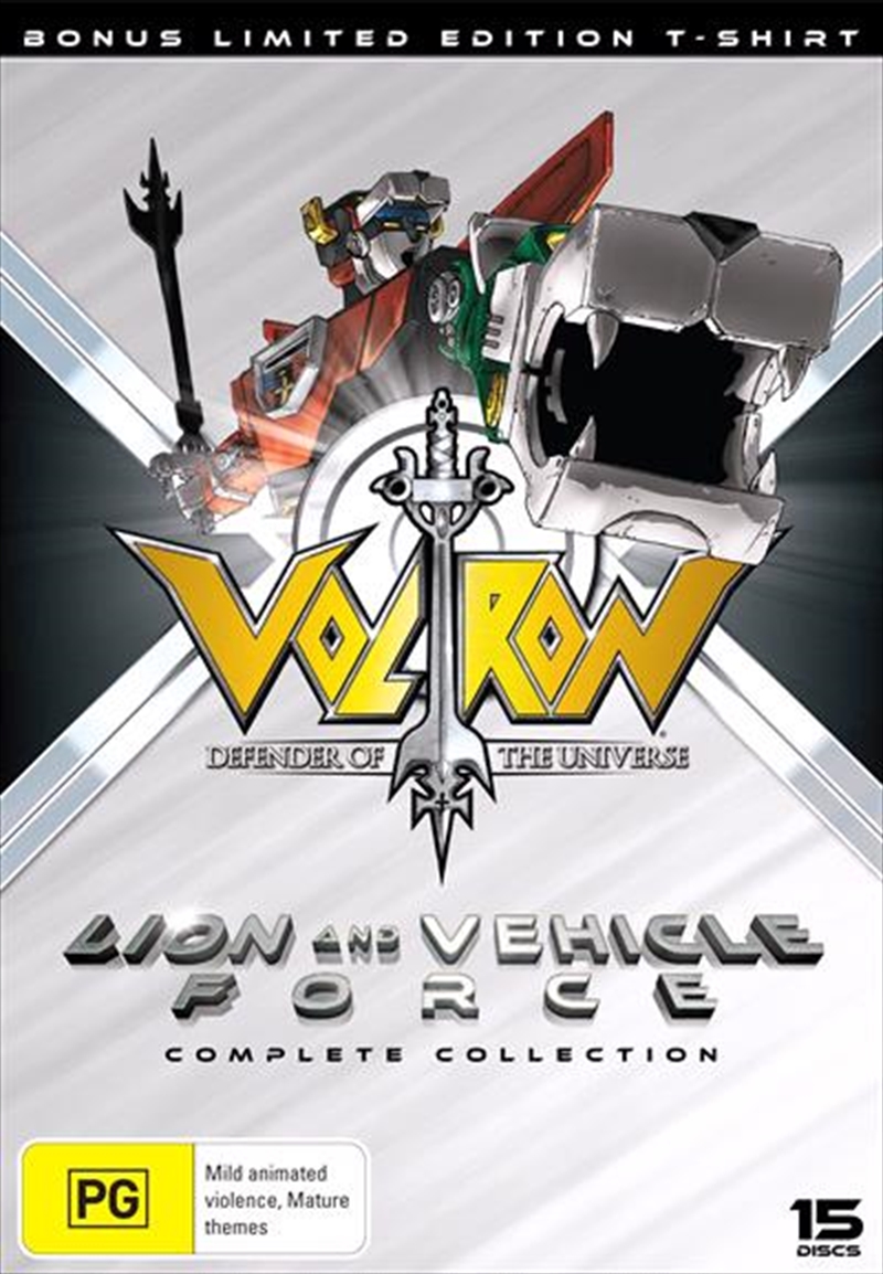 Voltron - Defender Of the Universe - Complete Collection  Limited Edition T-Shirt/Product Detail/Animated