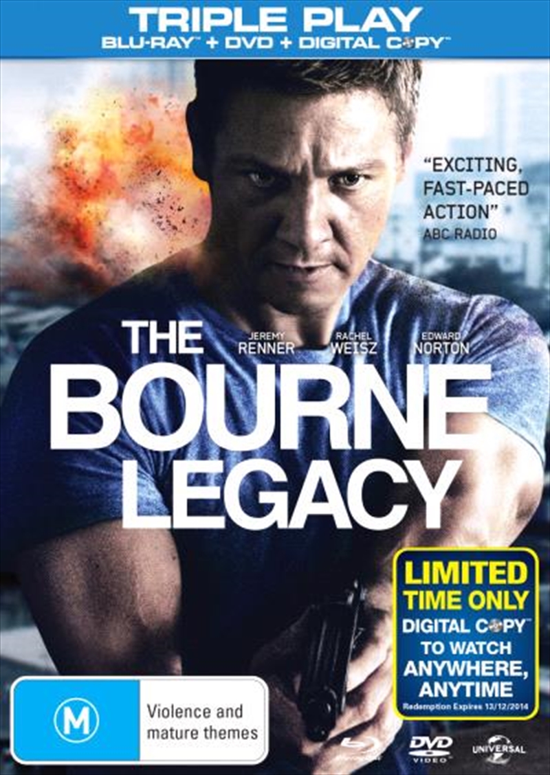 Bourne Legacy  Blu-ray + DVD + Digital Copy, The/Product Detail/Action
