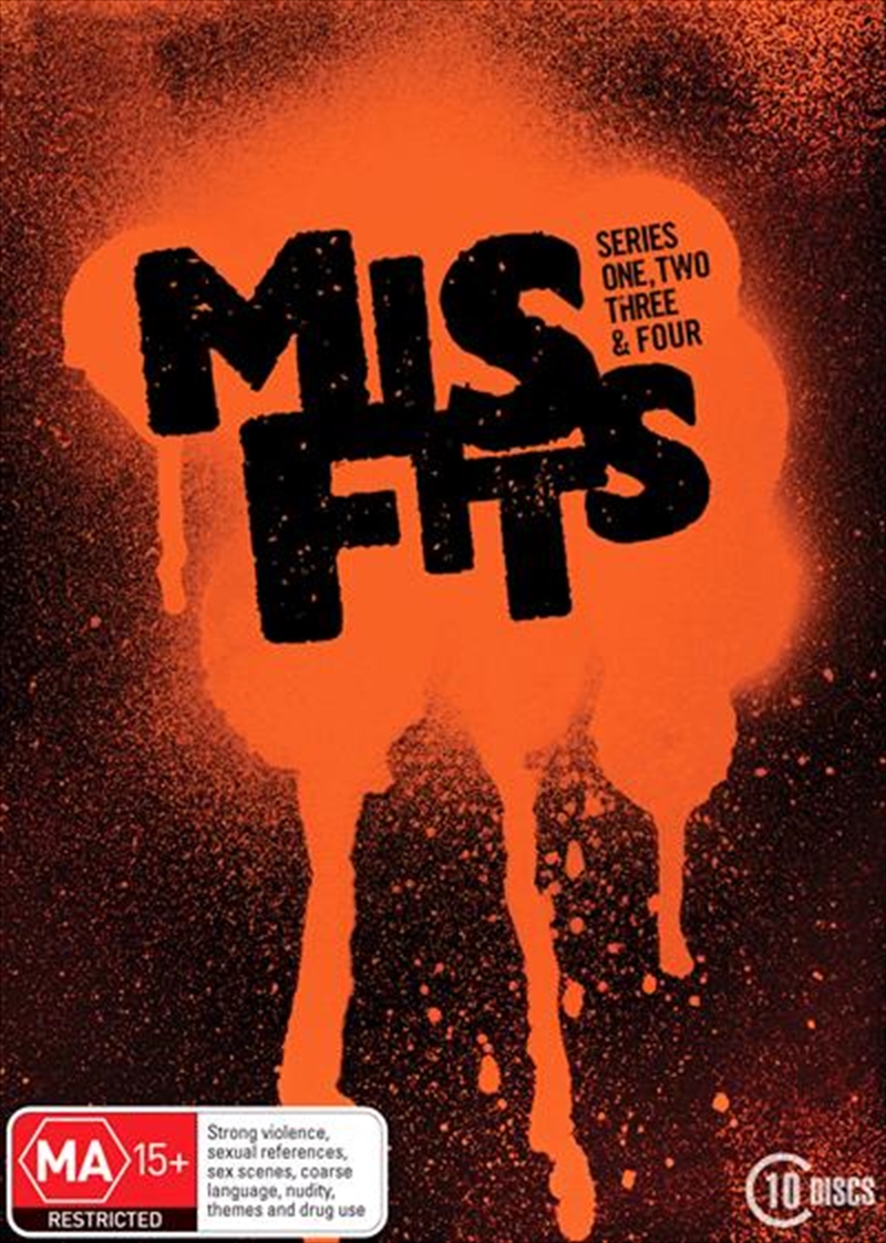 Misfits - Series 1-4  Boxset/Product Detail/ABC/BBC
