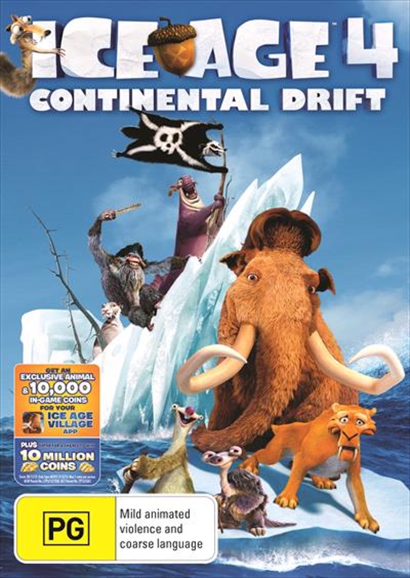 Buy Ice Age 4 Continental Drift DVD Online Sanity