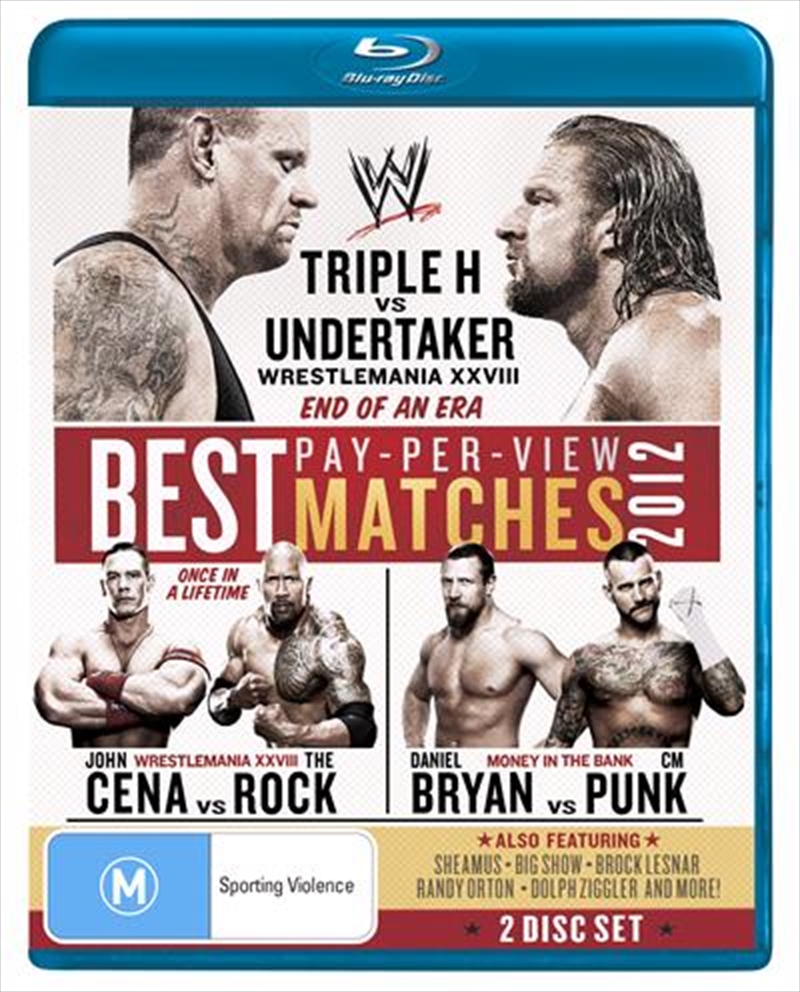 WWE - Best Pay-Per-View Matches Of 2012/Product Detail/Sport