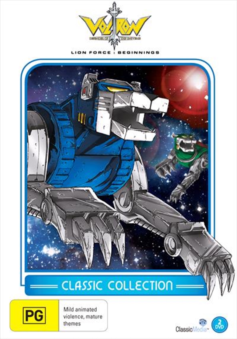 Voltron Lion Force - Beginnings/Product Detail/Animated