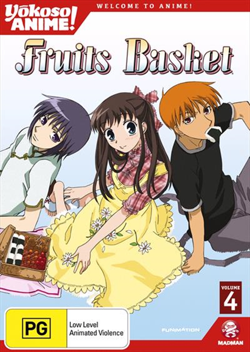 Fruits Basket - Vol 4  Yokoso Anime Edition/Product Detail/Anime