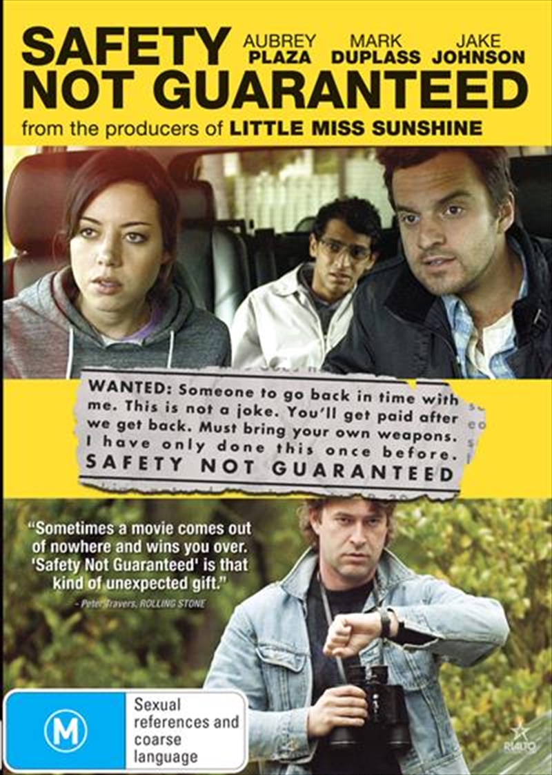 Safety Not Guaranteed/Product Detail/Comedy