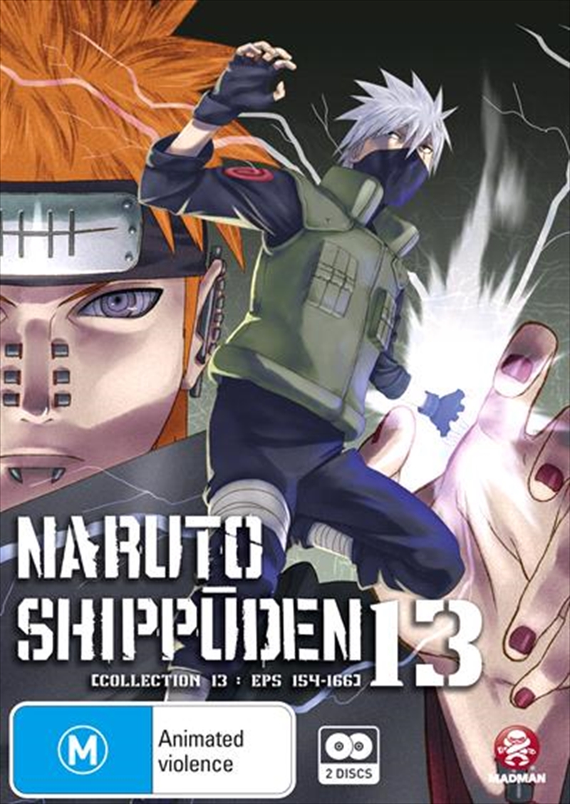 Naruto Shippuden - Collection 13 - Eps 154-166/Product Detail/Anime