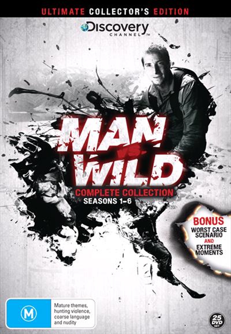 Man Vs Wild - Complete Collection  Boxset - Bonus Edition/Product Detail/Reality/Lifestyle