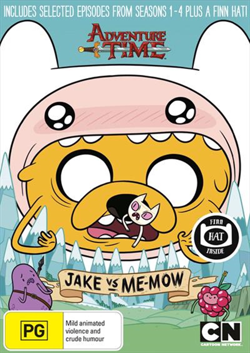 Adventure Time - Jake Vs Me-Mow - Collection 3  With Finn Hat/Product Detail/Animated