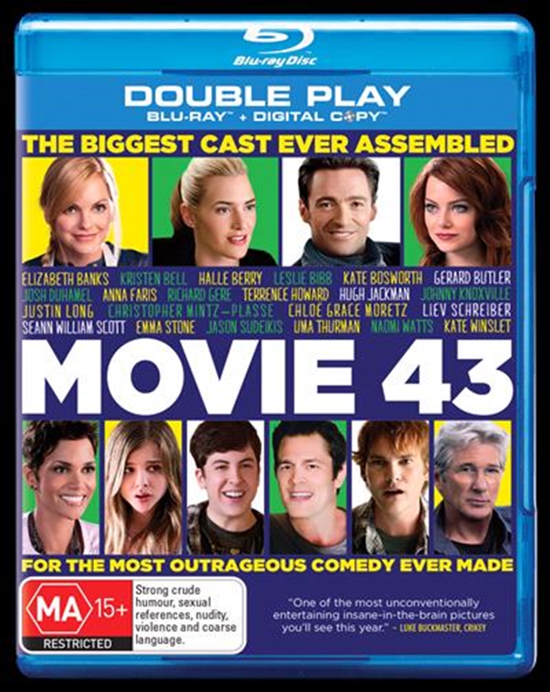 Movie 43  Blu-ray + Digital Copy/Product Detail/Comedy