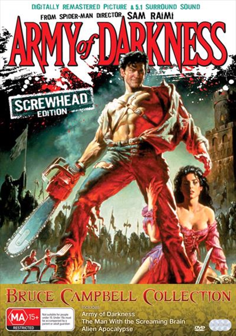 Bruce Campbell  Triple Pack/Product Detail/Action