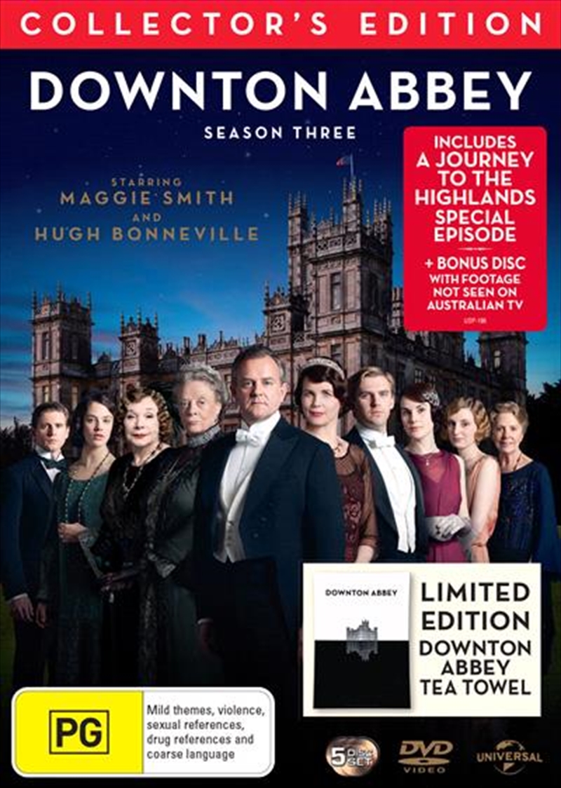 Downton Abbey - Season 3  With Tea Towel/Product Detail/Drama