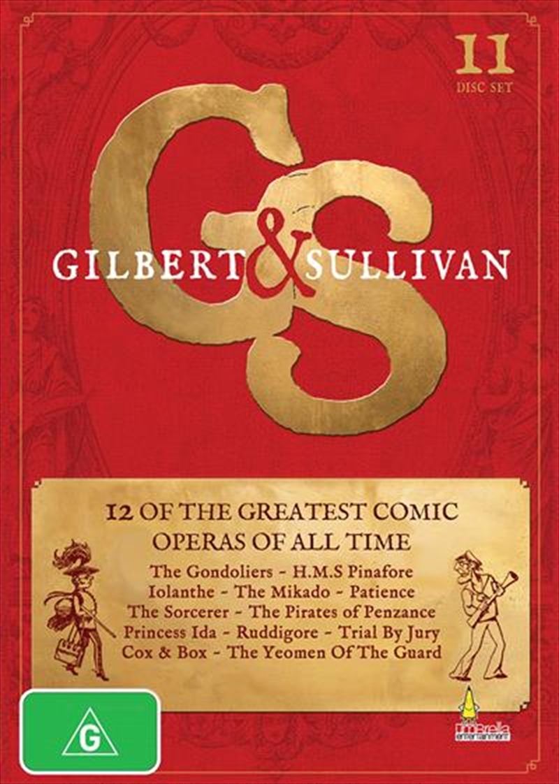 Gilbert and Sullivan  Boxset/Product Detail/Musical