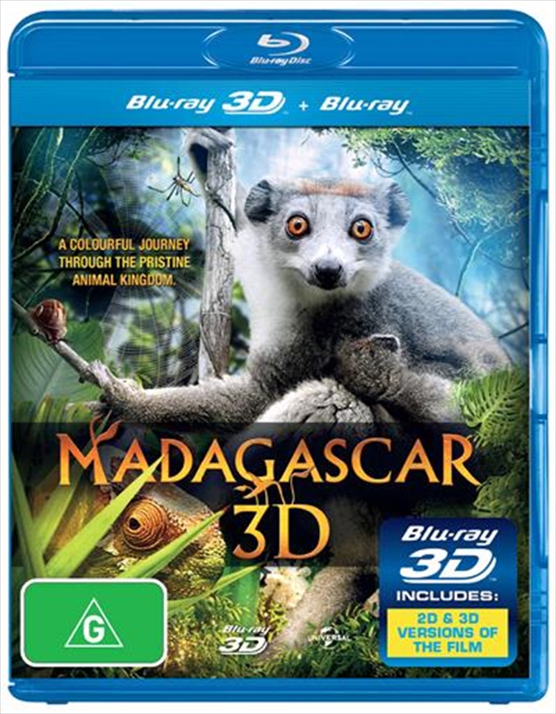 Madagascar 3D (3D + 2D Blu-ray)/Product Detail/Documentary