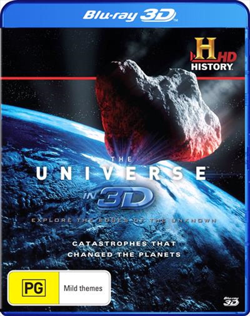 Universe In 3D - Catastrophes That Changed The Planets  3D Blu-ray, The/Product Detail/Documentary