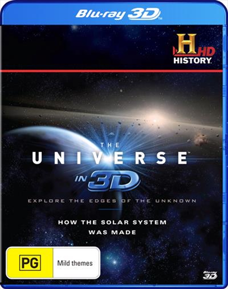 Universe In 3D - How The Solar System Was Made  3D Blu-ray, The/Product Detail/Movies