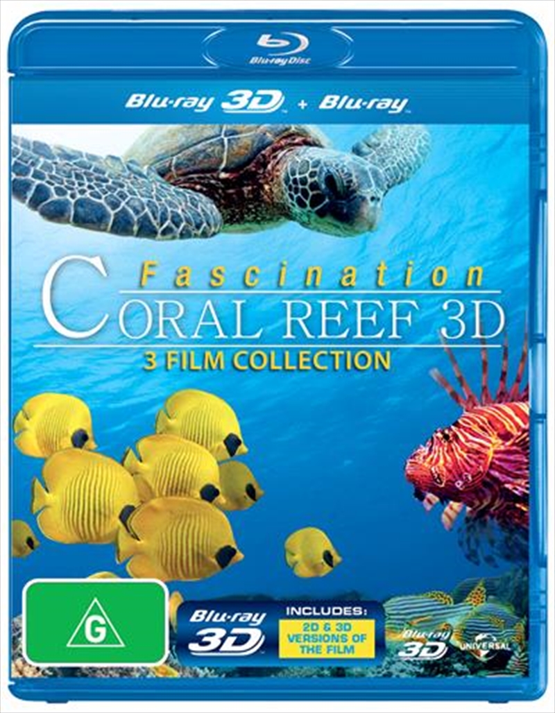 Fascination Coral Reef 3D / Fascination Coral Reef 3D - Hunters and The Hunted / Fascination Coral R | Blu-ray 3D