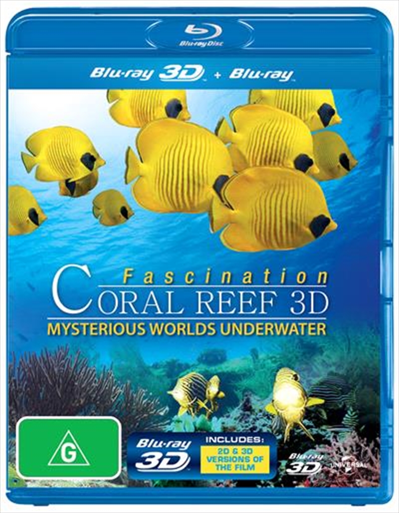 Fascination Coral Reef 3D - Mysterious Worlds Under Water  3D + 2D Blu-ray/Product Detail/Documentary